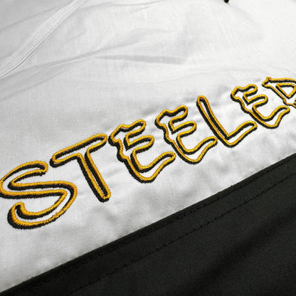 Pittsburgh Steelers Pro Player Vintage Style Hooded Puff Jacket