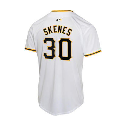 Paul Skenes #30 Nike Pittsburgh Pirates Youth White Home Game Jersey