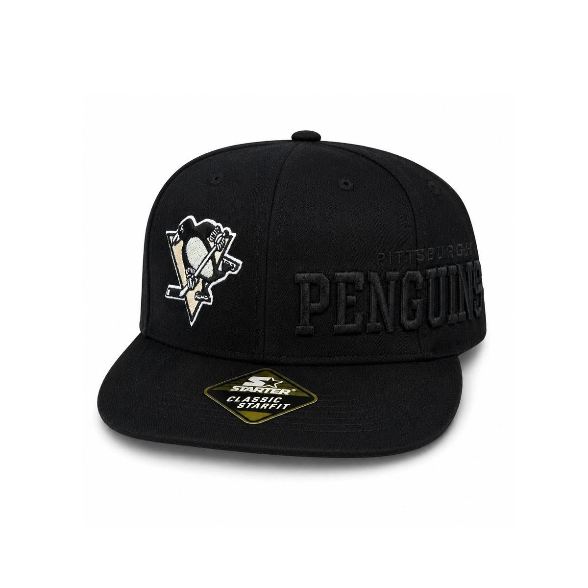 Pittsburgh Penguins Blackout Starter Classic Snapback