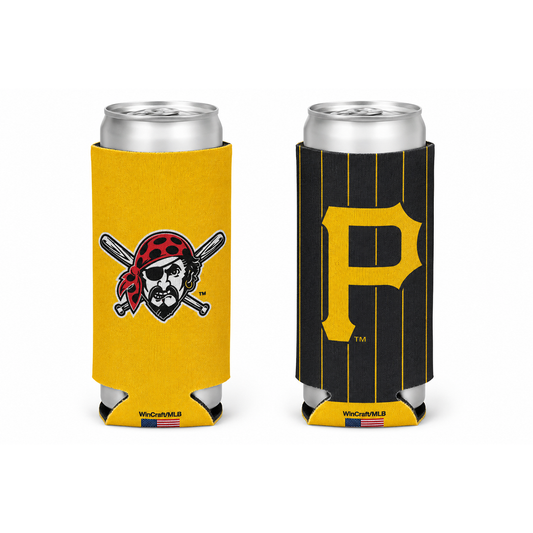 Pittsburgh Pirates Pinstripe Slim Can Cooler
