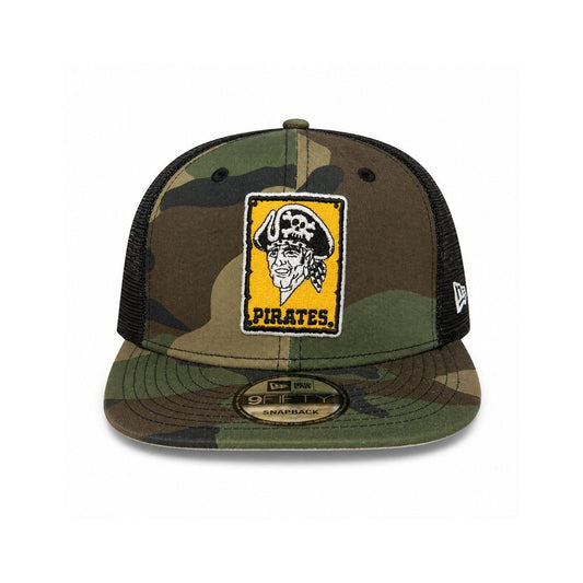 Pittsburgh Pirates Cooperstown Camo 9FIFTY Trucker