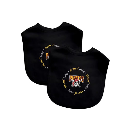 Pittsburgh Pirates Baby Bib 2-Pack