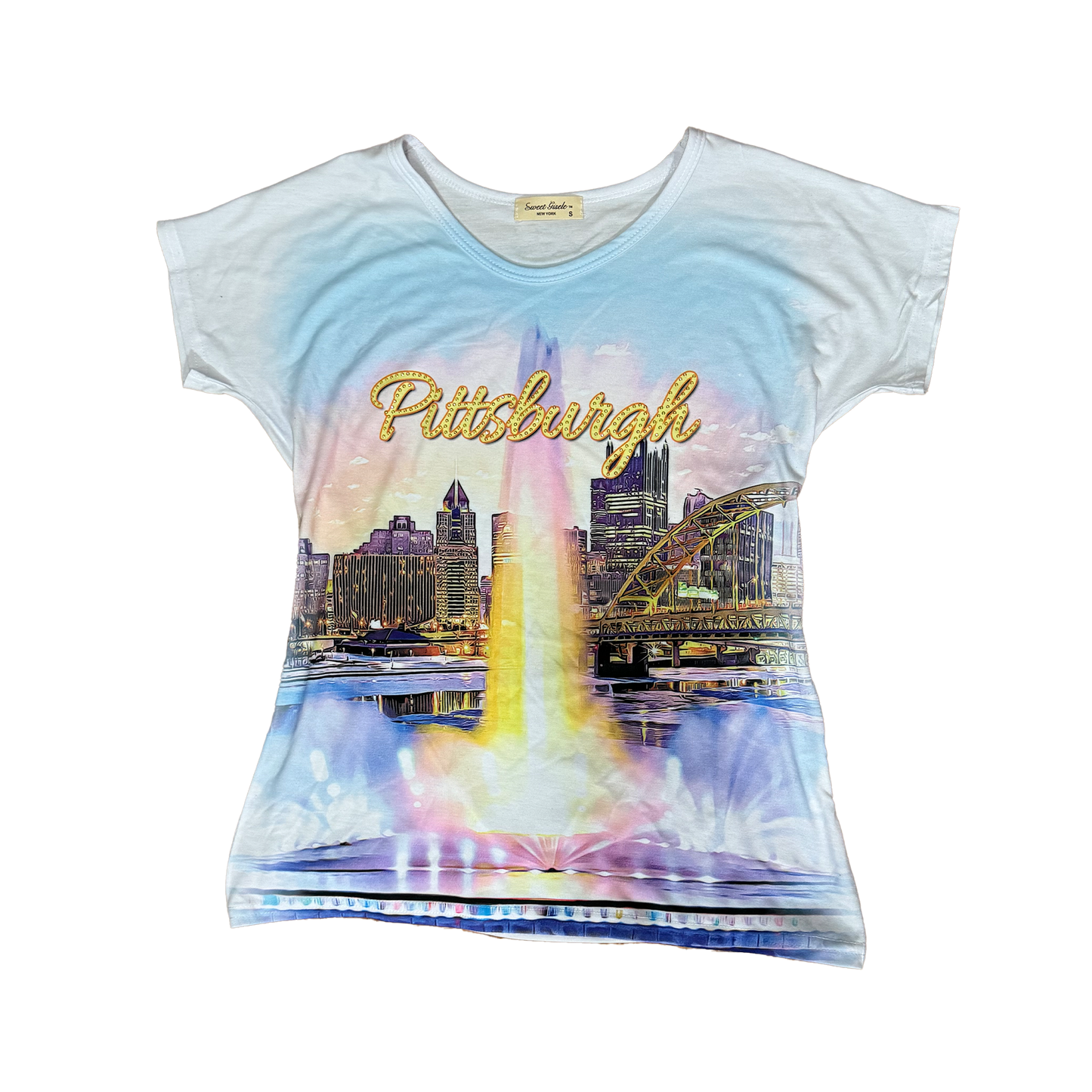 Women's Pittsburgh Skyline Top