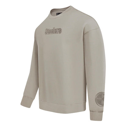 Pittsburgh Steelers Wingspan Drop Shoulder Fleece Crewneck