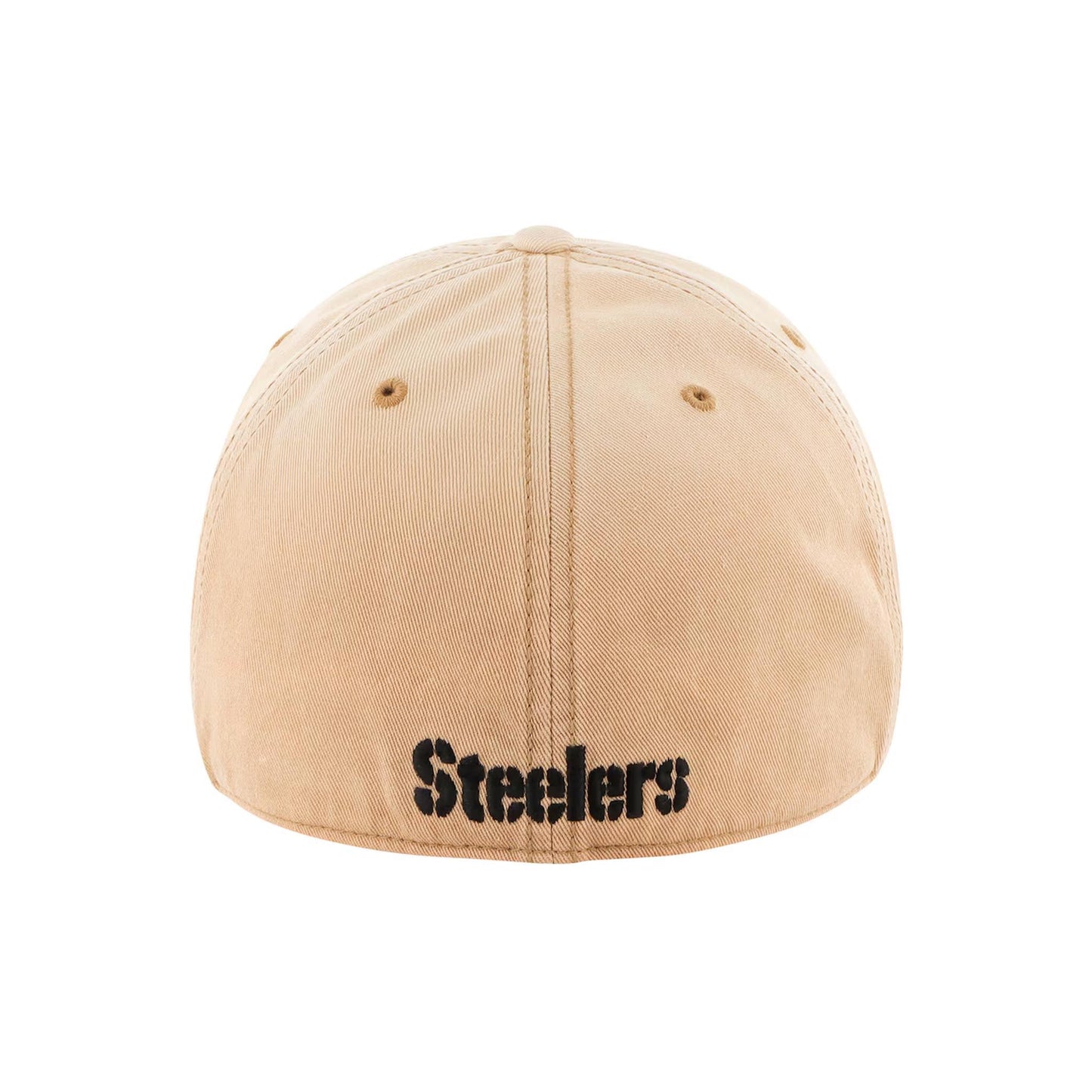 Pittsburgh Steelers '47 Khaki Dusted Relaxed Franchise Fitted Hat