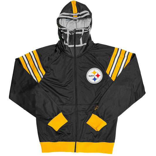 Pittsburgh Steelers Full-Zip Helmet Hoodie