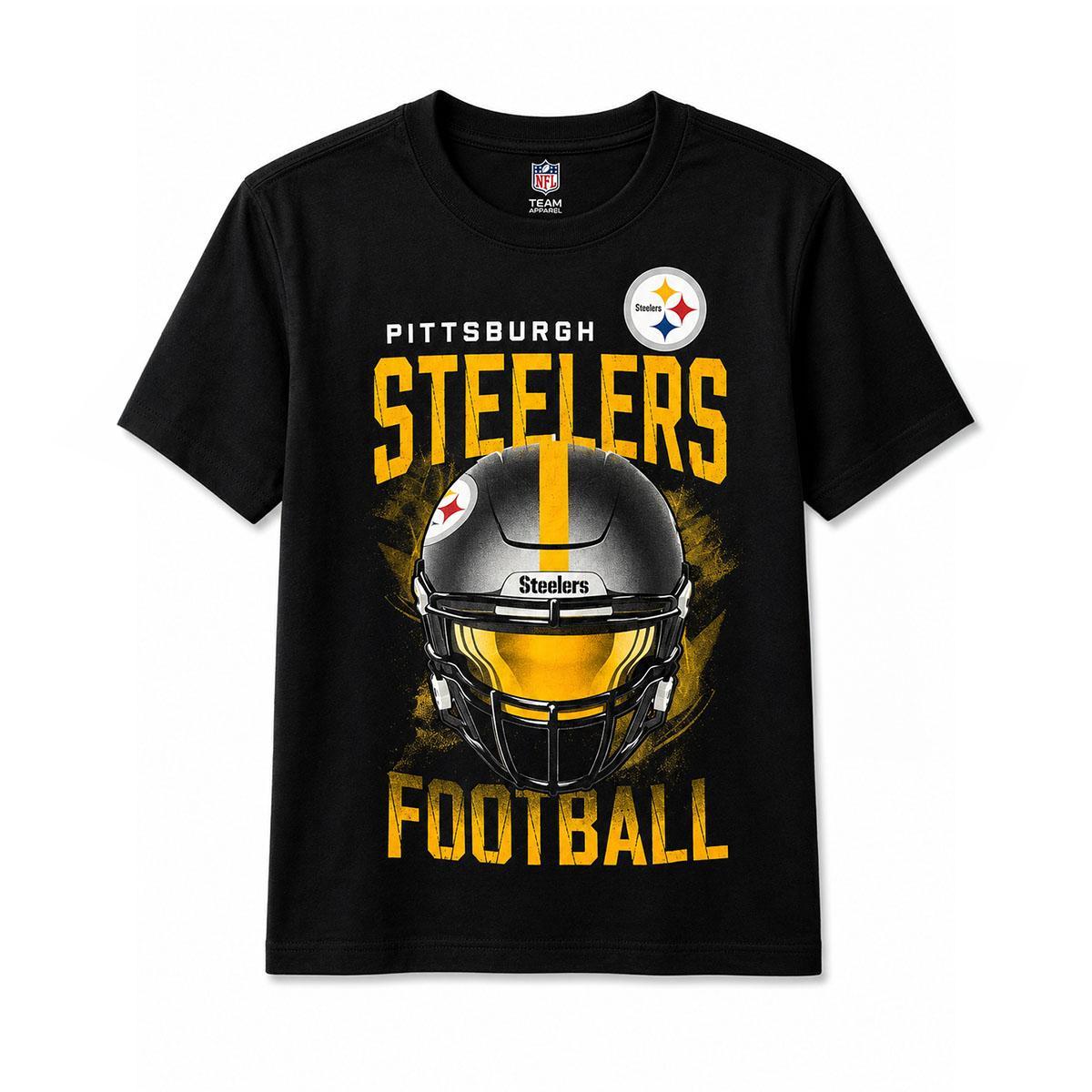 Pittsburgh Steelers Kids Helmet Tee