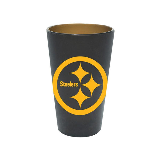 Pittsburgh Steelers Silipint Color Rush 16oz. Pint Glass
