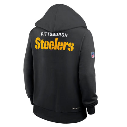 Pittsburgh Steelers Sideline Women's Nike Dri-FIT NFL Pullover Hoodie