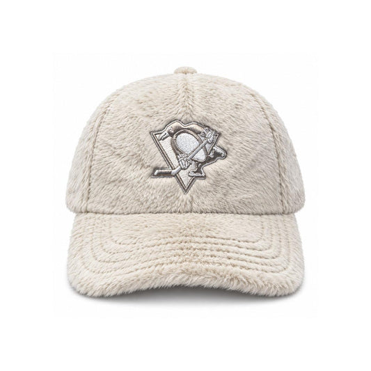 Pittsburgh Penguins Fuzzy Curved Starfit Adjustable Hat