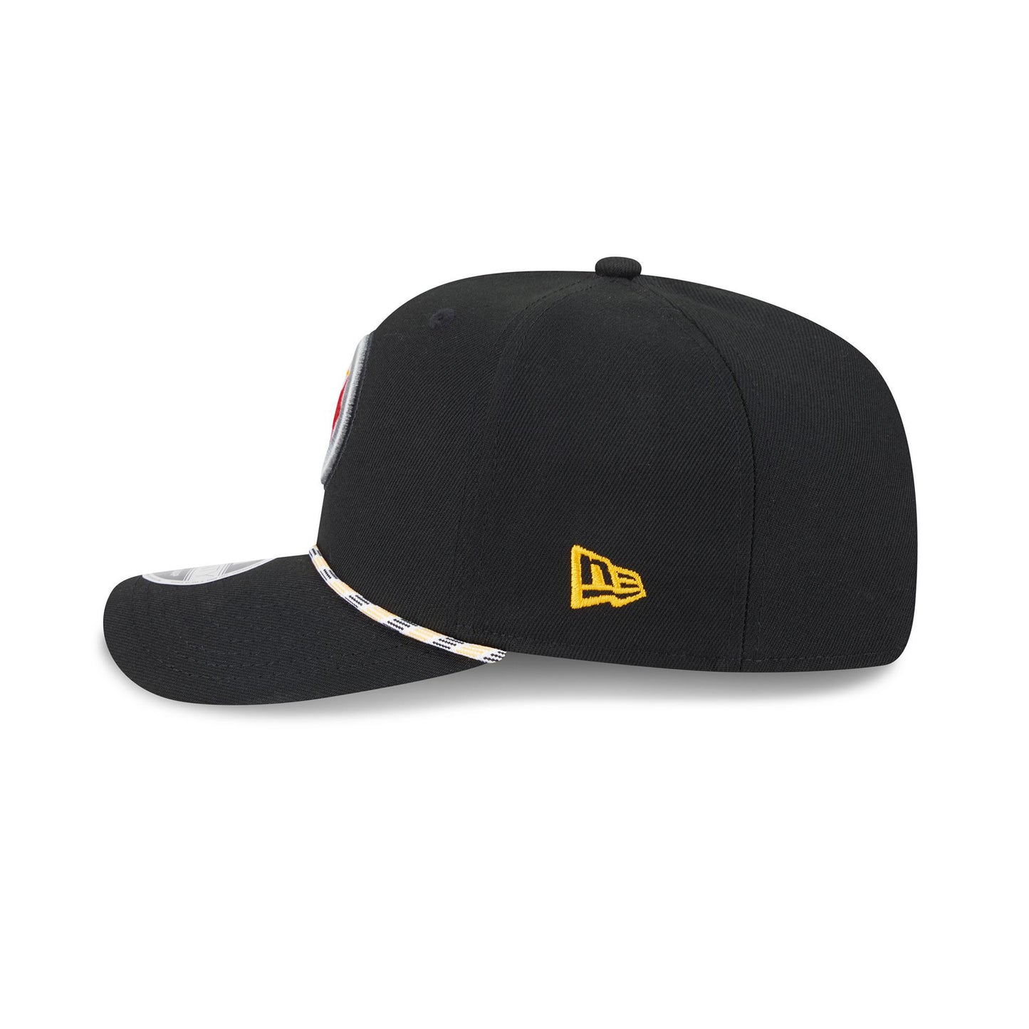 Pittsburgh Steelers New Era 9SEVENTY Black Multi Rope Hat