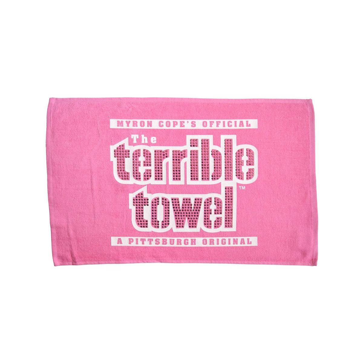 Pittsburgh Steelers Pink Bling Terrible Towel