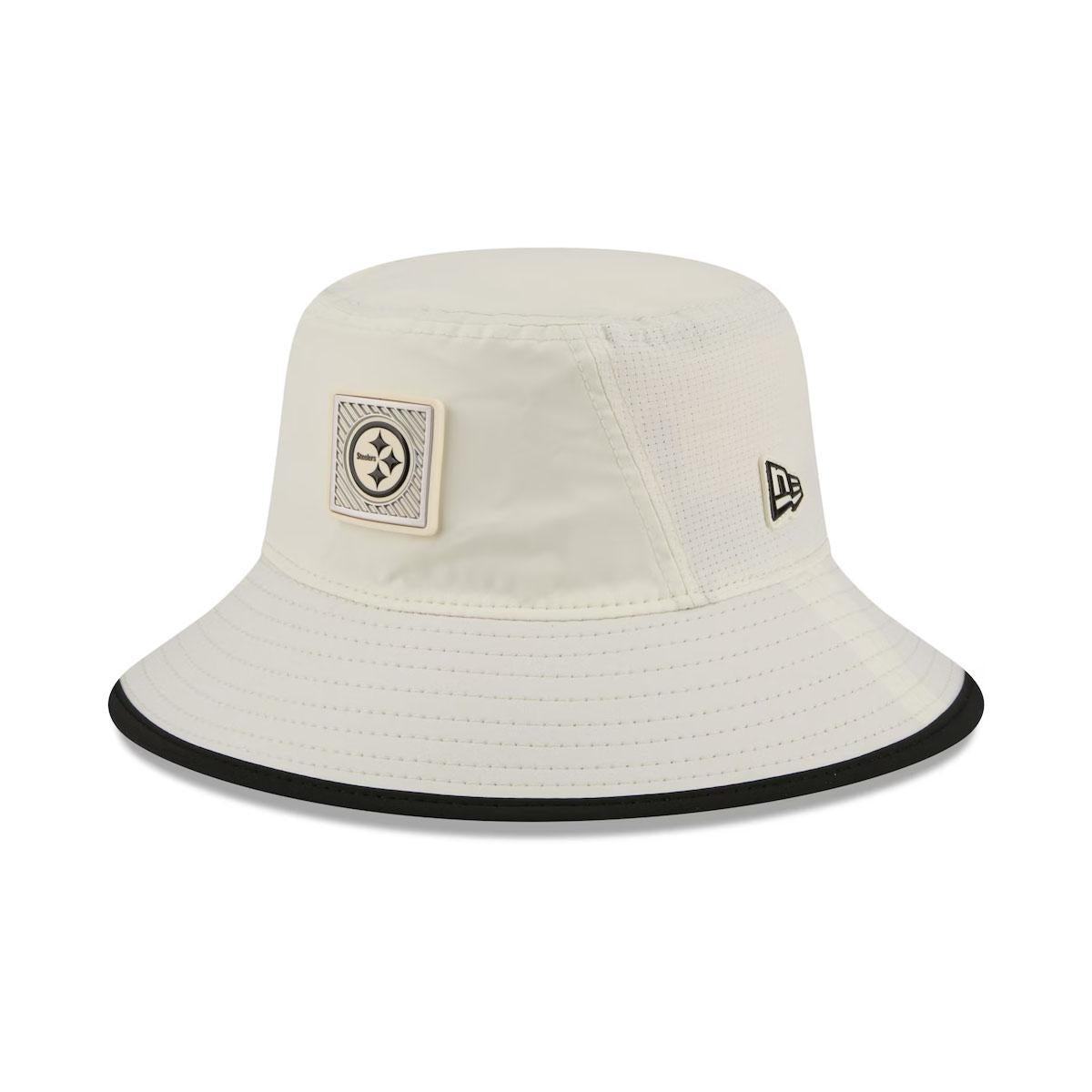 Pittsburgh Steelers 2026 NFL Training Camp Cream/Black Sport Bucket Hat