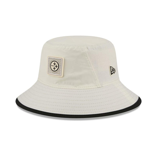 Pittsburgh Steelers 2026 NFL Training Camp Cream/Black Sport Bucket Hat
