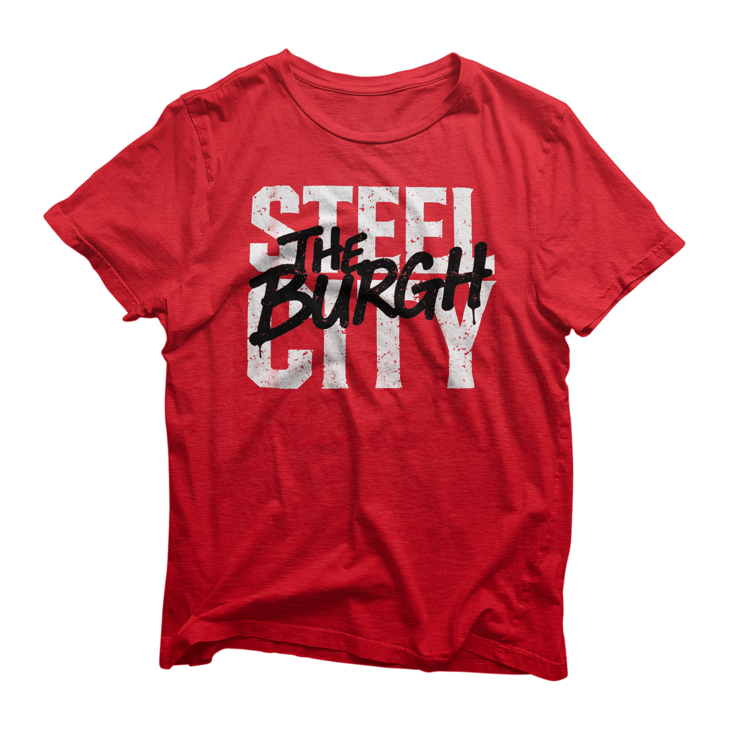 STEEL CITY The Burgh Tee x Red