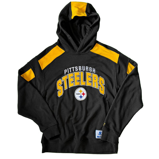 Starter Pittsburgh Steelers Pullover Hooded Sweatshirt