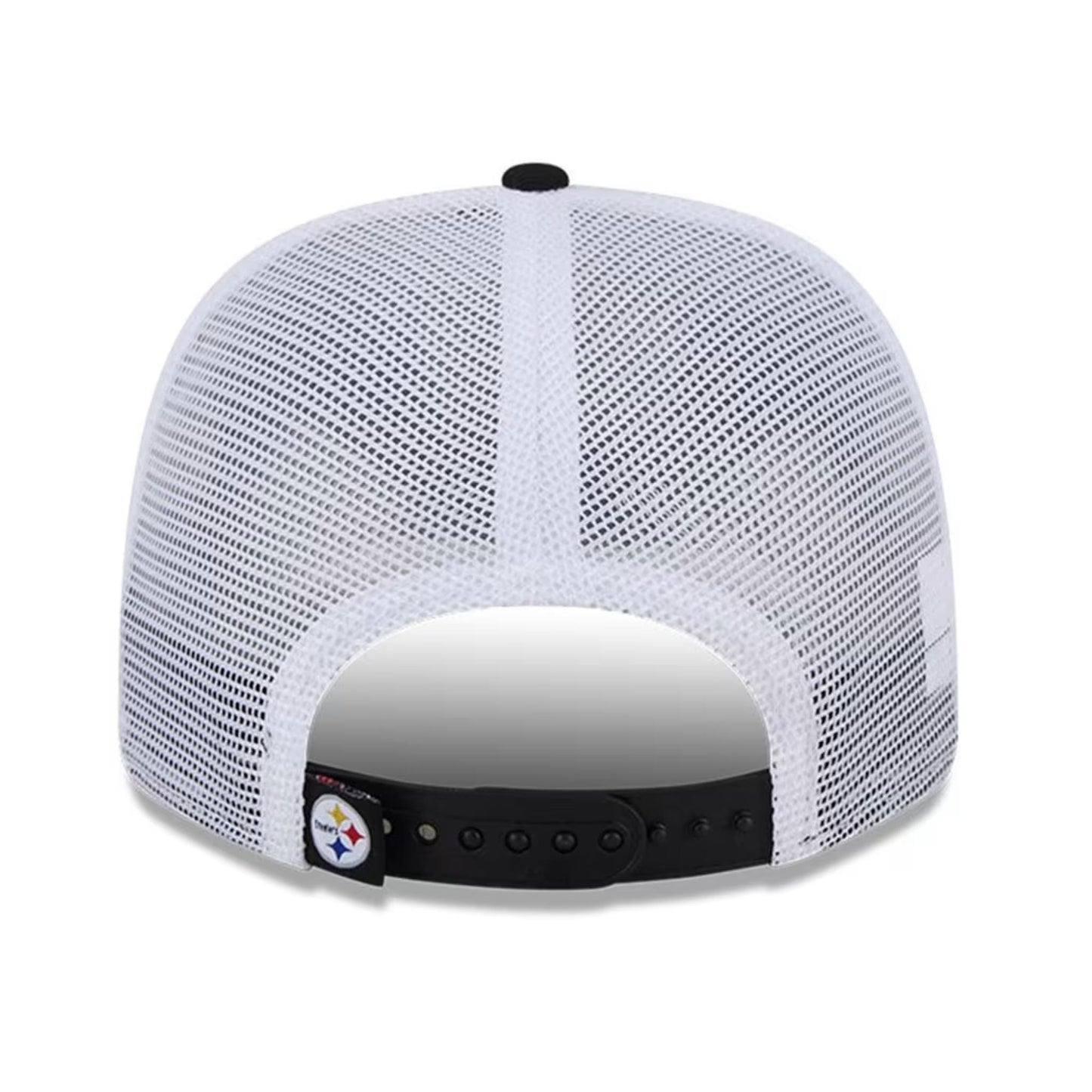 Pittsburgh Steelers Stretch Snap Cotton Trucker 9SEVENTY Adjustable Hat