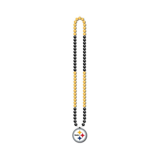 Pittsburgh Steelers Fan Beads Necklace