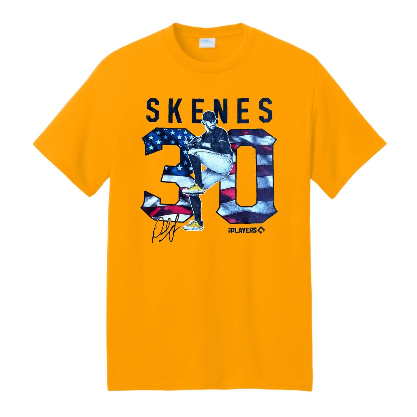 Paul Skenes #30 USA Gold Tee