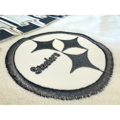 Starter Pittsburgh Steelers Men's Cream Pullover Hoodie