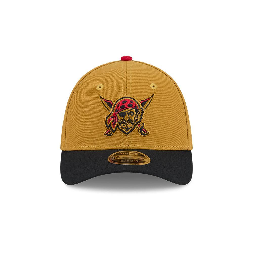 Pittsburgh Pirates City Connect Vintage Gold 39THIRTY M-Crown Stretch Fit