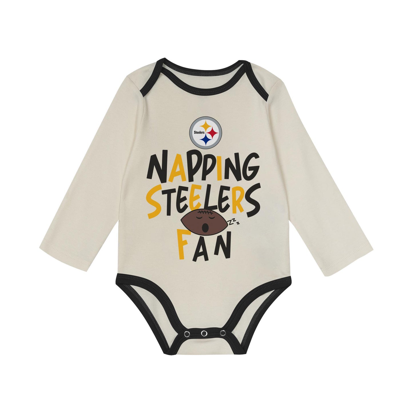 Napping Steelers Fan 3-Piece Set