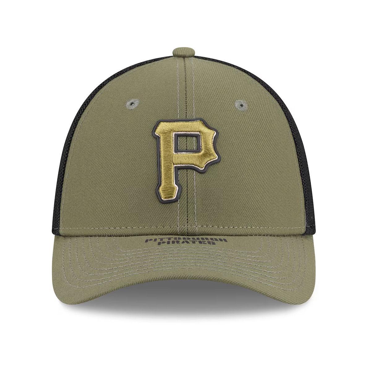 Pittsburgh Pirates New Era 2026 Armed Forces Day 39THIRTY M-Crown Flex Hat