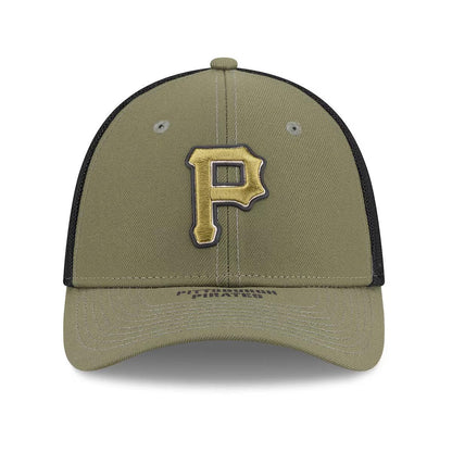 Pittsburgh Pirates New Era 2026 Armed Forces Day 39THIRTY M-Crown Flex Hat