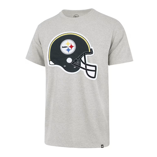 Pittsburgh Steelers Grey Franklin Fieldhouse Style Short Sleeve Fashion Tee