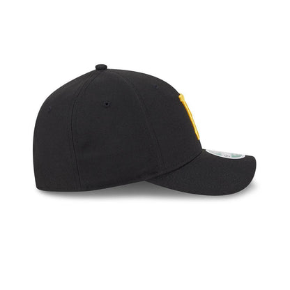 Pittsburgh Pirates New Era Black Player Replica 9FORTY M-Crown Style Adjustable Snapback Hat