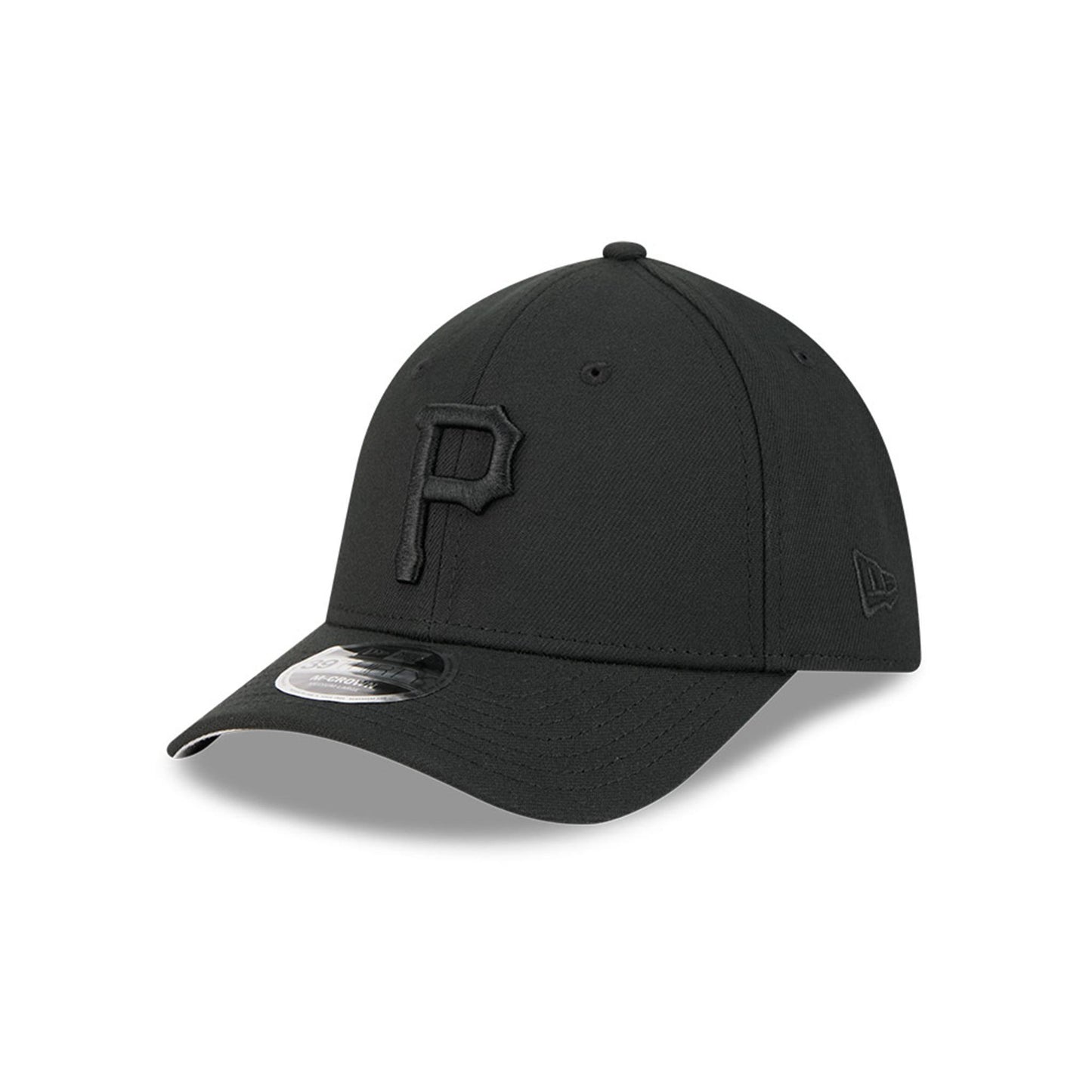 Pittsburgh Pirates Mens Black Team Classic 39THIRTY Flex Hat