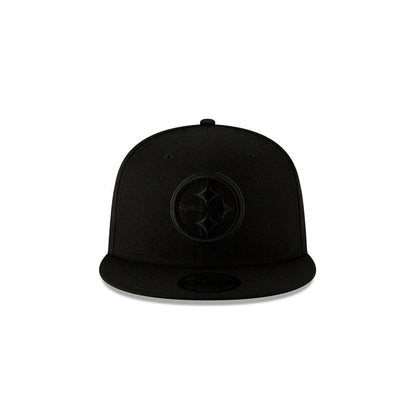 Pittsburgh Steelers Black on Black NFL 9FIFTY Snapback
