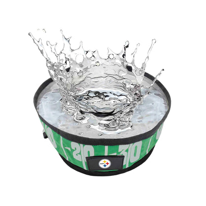 Pittsburgh Steelers Collapsible Pet Bowl