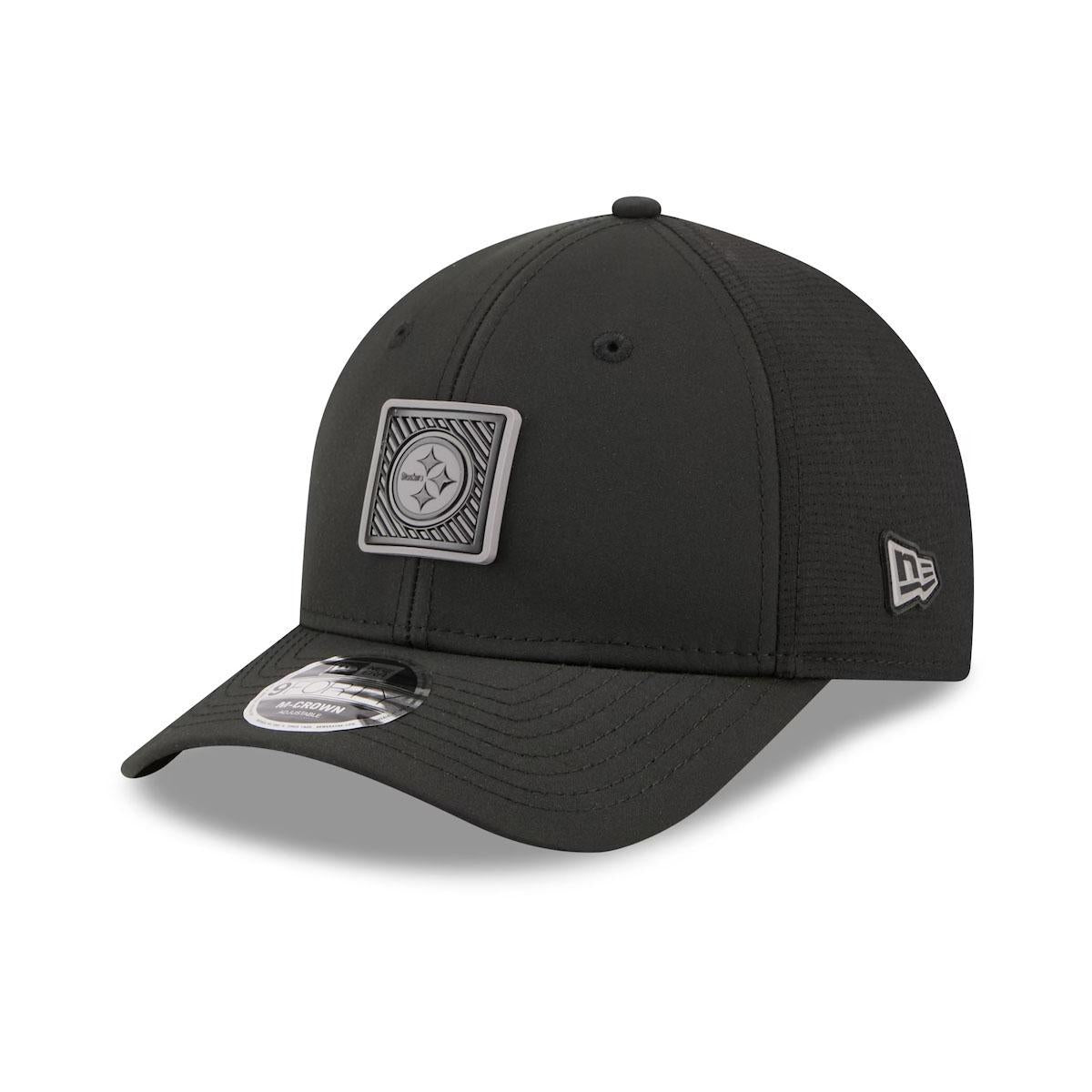 Pittsburgh Steelers 2026 NFL Training Camp 9FORTY Black/Charcoal M-Crown Adjustable Hat