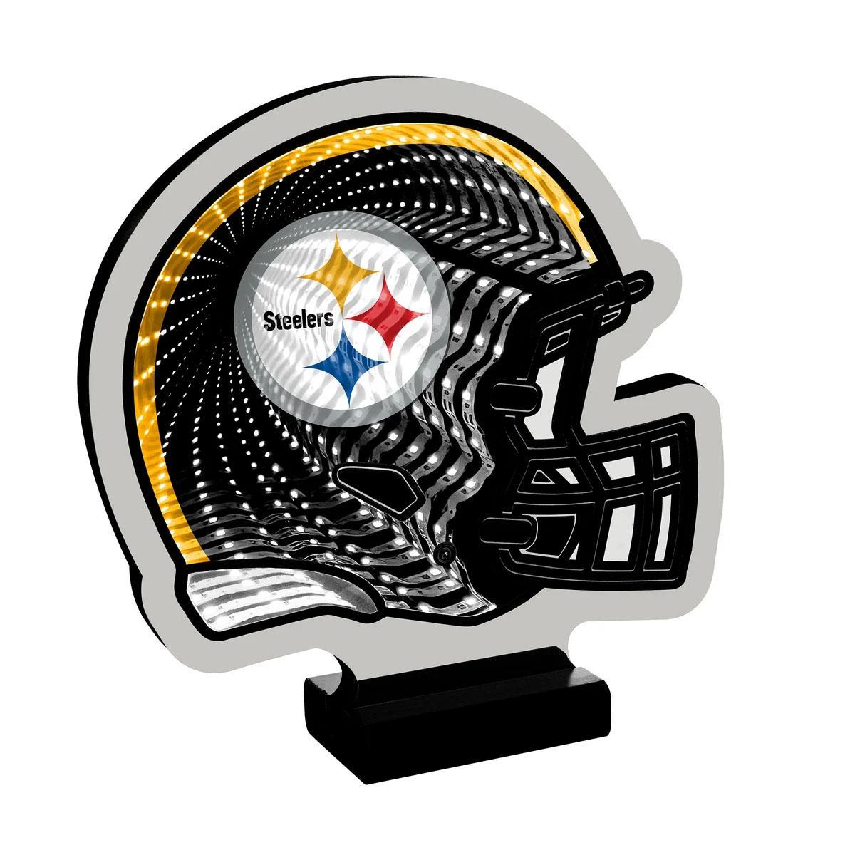 Pittsburgh Steelers 8" Team Pride LED Infinity Helmet Light