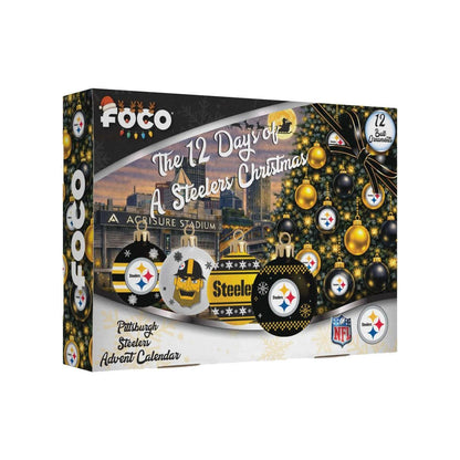 Pittsburgh Steelers Ornament Set Advent Calendar