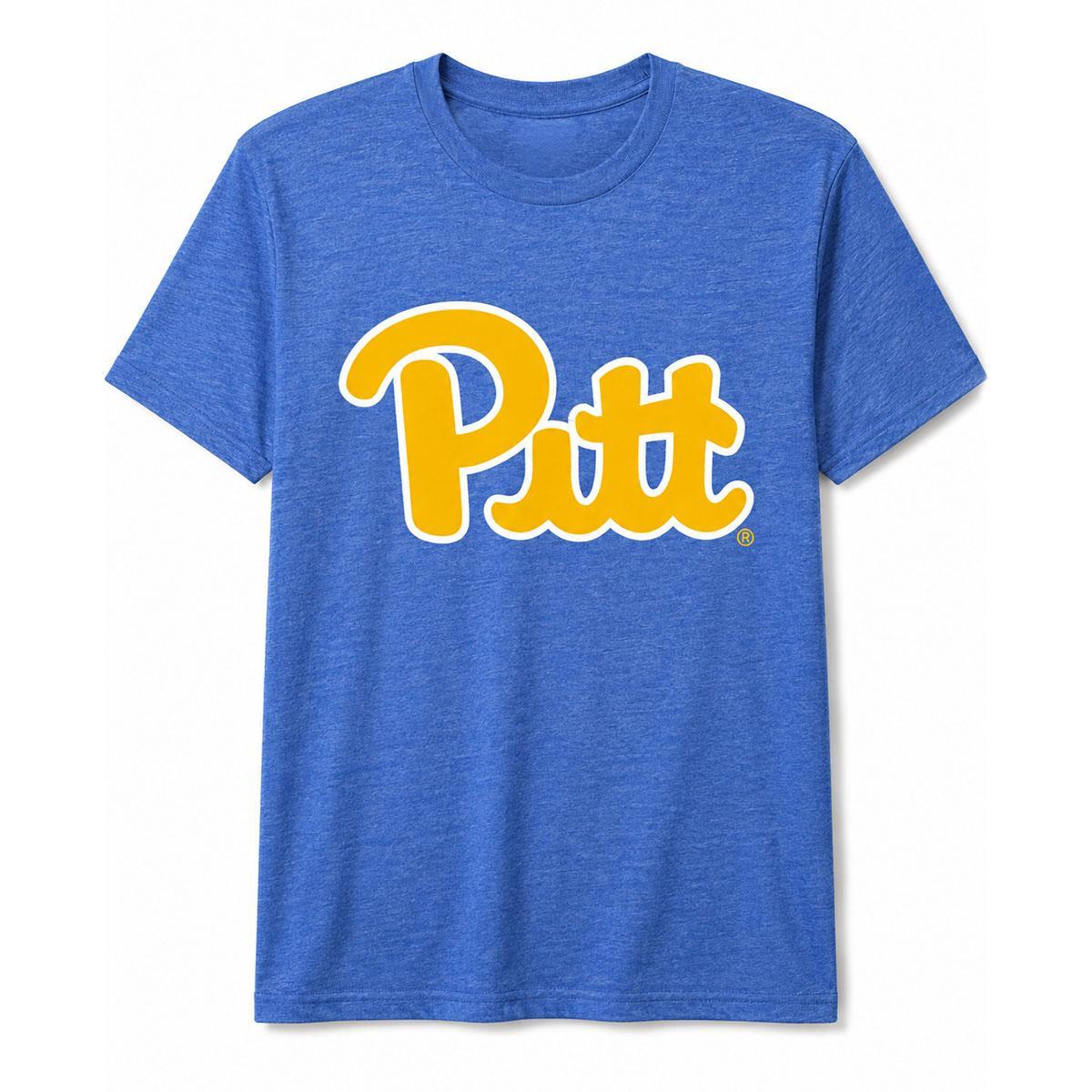 Pitt Blue 84 Heathered Vintage Tee