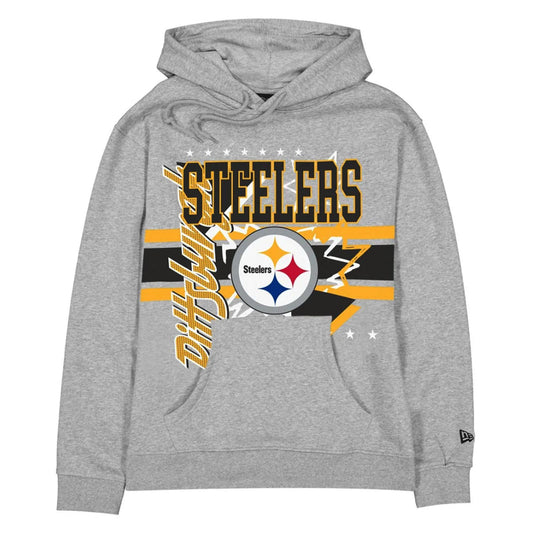 Pittsburgh Steelers Sport Classics Heather Gray Hoodie