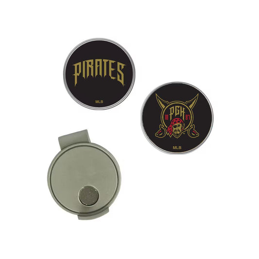 Pittsburgh Pirates City Connect 2026 Hat Clip & Ball Markers Set