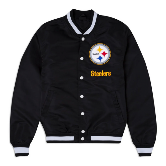 Pittsburgh Steelers Logo Select Black Jacket