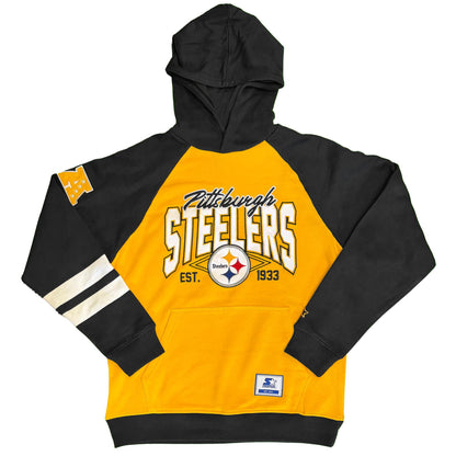 Starter Pittsburgh Steelers Est. 1933 Pullover Hoodie