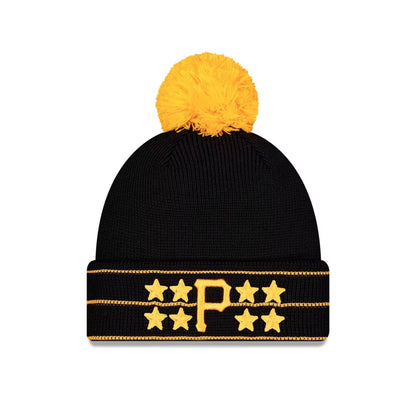 New Era Pittsburgh Pirates Black 2025 Batting Practice Knit Mens Knit Hat