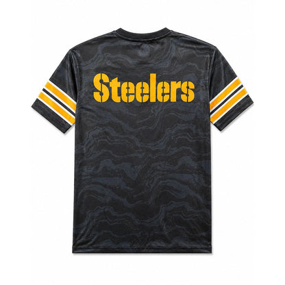 Pittsburgh Steelers Youth Wave Sublimated Tee