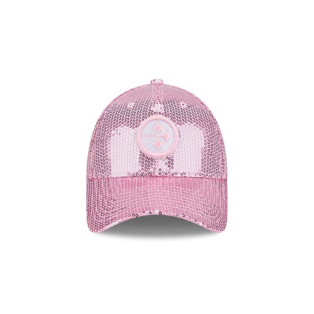 Pittsburgh Steelers Pink Sequin 9Forty Adjustable Hat