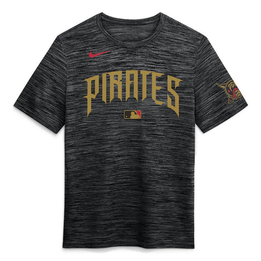Pittsburgh Pirates Nike Black 2026 City Connect Authentic Collection Velocity Dri-FIT Tee