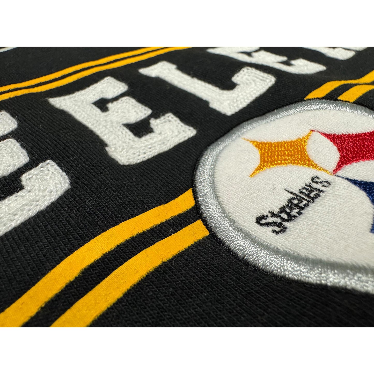 Starter Pittsburgh Steelers Football Cropped Womens Pullover Hoodie