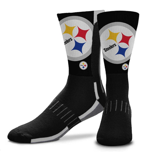 Pittsburgh Steelers Phenom Curve Zoom II Socks