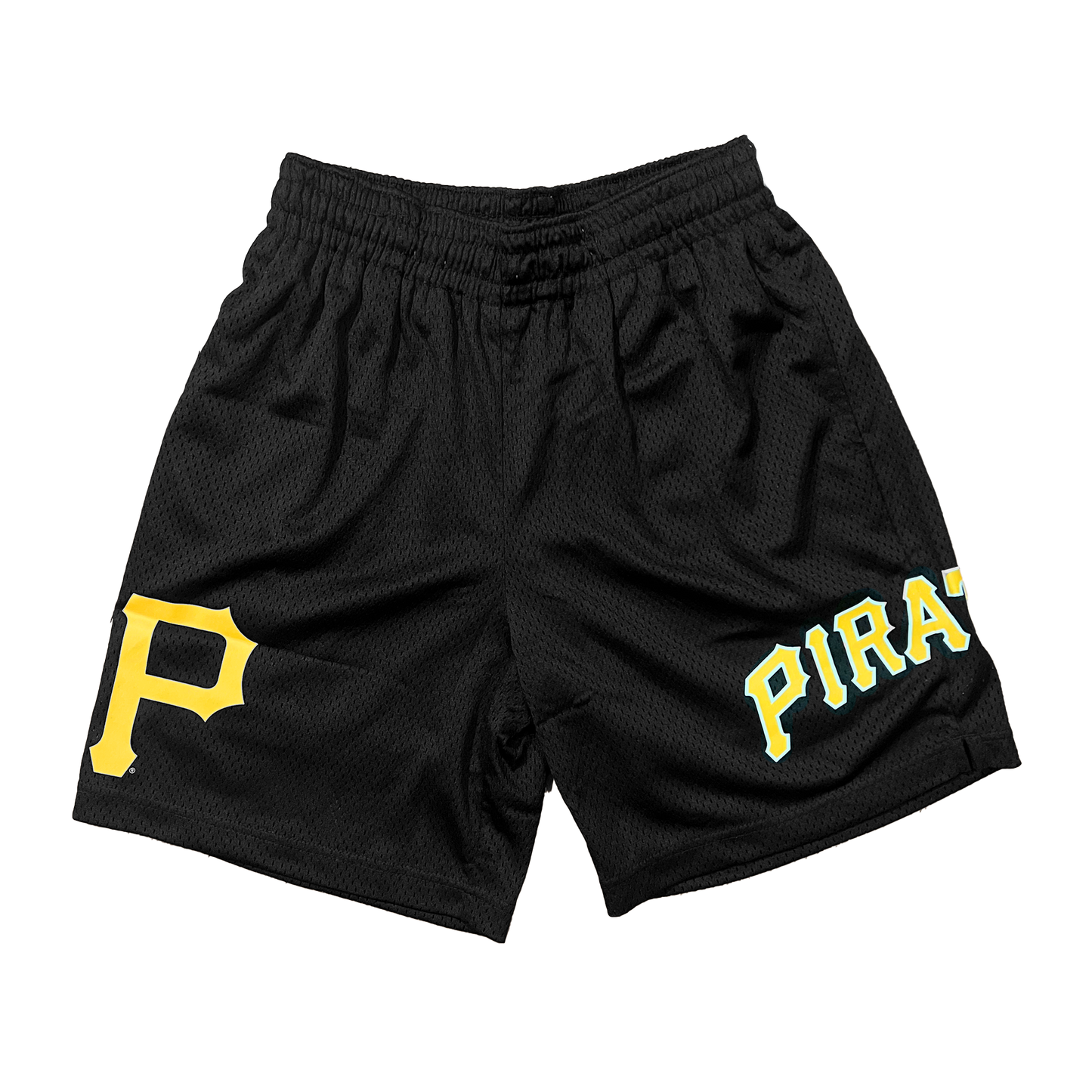 New Era Pittsburgh Pirates Logo Mesh Shorts