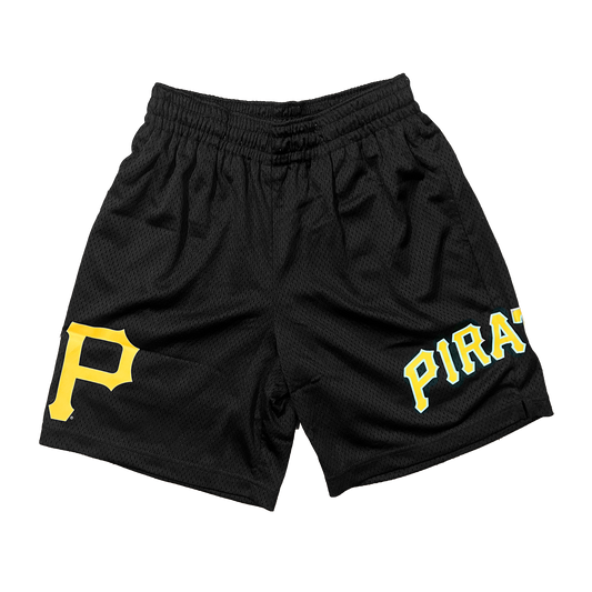 New Era Pittsburgh Pirates Logo Mesh Shorts