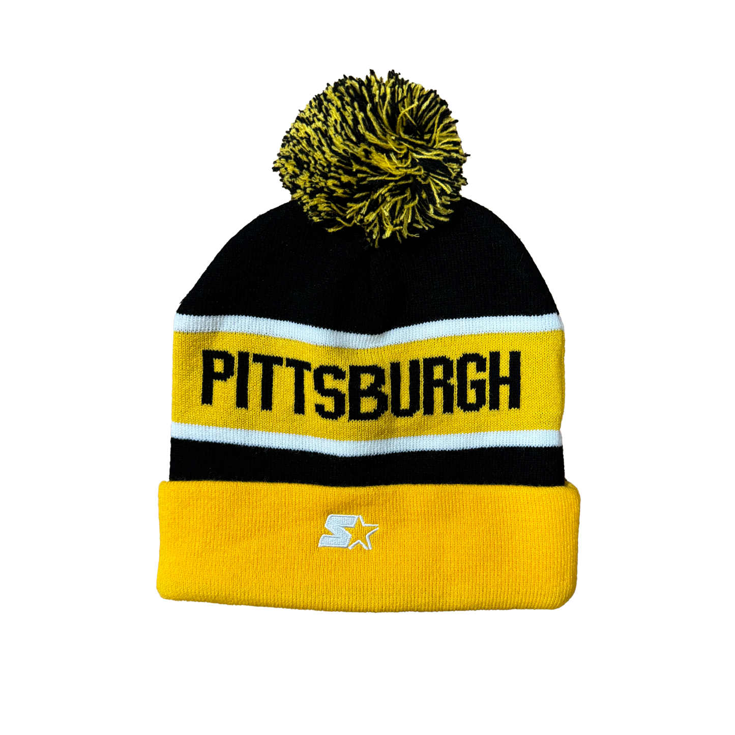 Starter Pittsburgh Steelers Pom Beanie